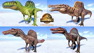All Spinosaurus New Mods, Cosmetic In Juric World Evolution 2