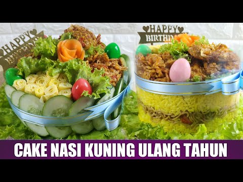 NOW !! YELLOW BIRTHDAY CAKE RICE