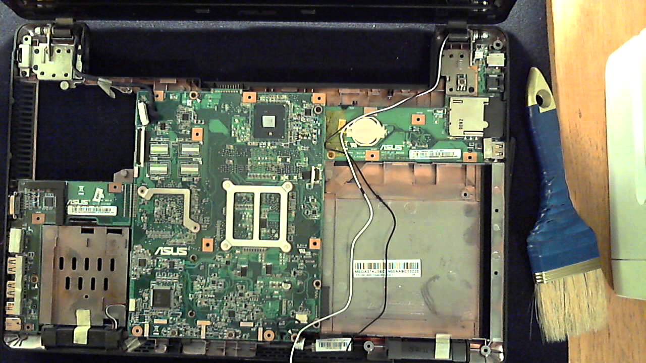 Asus K52J сборка/разборка (disassembly assembly)