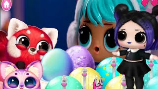 L.o.l Surprise Disco Doll House Vs Smolsies Cute Pets House