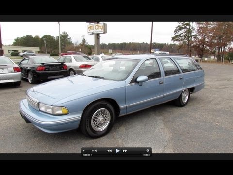 1993 Chevrolet Caprice Classic Wagon Start Up Exhaust and In Depth Tour