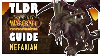 Tldr Nefarian Normal Heroic Guide - Blackwing Descent Cataclysm Clic