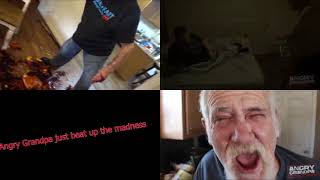 Angry Grandpa Sparta Quadparison