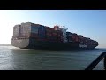 Accident between two vessels in suez canal 29/09/2014 in portsaid