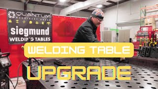Welding Table Upgrade For The New Weld Lab