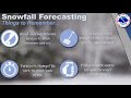 Probabilistic Snowfall Information