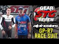 Alpinestars GP-R7 Motorcycle Race Suit Review from SportbikeTrackGear.com YouTube Video