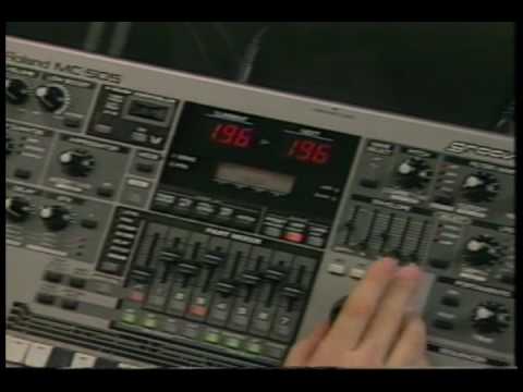 Roland MC- 505 Groovebox walk through part 1
