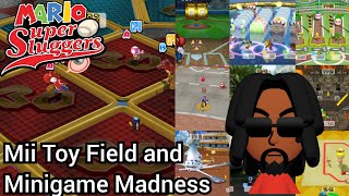 Mii In Toy Field And Minigame Madness Mario Super Sluggers