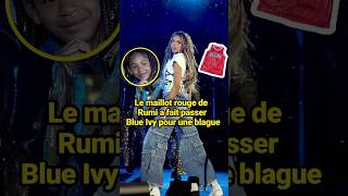 Le Maillot Rouge De Rumi A Fait Per Blue Ivy Pour Une Blague. Ivy