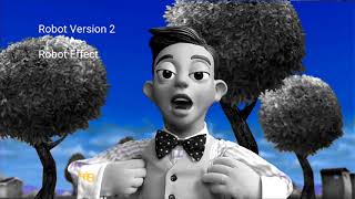 The Mine Song But Its The 4 Versions Of Robot Effects