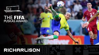 Richarlison Goal vs Serbia | FIFA Puskas Award 2022 Nominee