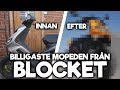 Innan Och Efter Renovering - Blockets Billigaste Moped Del 4