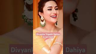 Divyanka Tripathi Dahiya In Sari Look Beautiful And Gorgeous