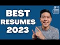 BEST resume examples in 2023