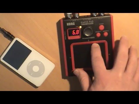 Mini-Kaoss Touchpad Effects Processor