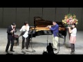 Fl.4重奏 "フルーツ・パフェ" から"ジェラート・コン・カフェ", Fl.Quartet "Flutes Parfait"