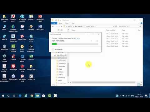 การ BackUp File เพื่อเตรียมเครื่องก่อนลง Windows