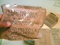 Burning man food - the MRE dissection