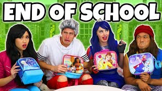 END OF SCHOOL LUNCH BOX SWITCH UP CHALLENGE. (We Play Descendants)