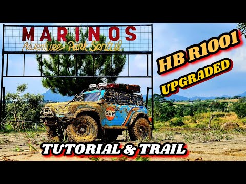 HB R1001 UPGRADED (TUTORIAL & TRAIL) Marino RC @ Marinos Park Adventure Sentul
