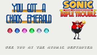Getting All Them Chaos Emeralds- Sonic Triple Trouble