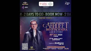 Abhijeet Bhattacharya Live In Sydney 2024 Promo Video
