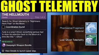 Search For Ghost Telemetry In The Nightmare Hunt Fear On The Moon Hellmouth Quest Guide Destiny