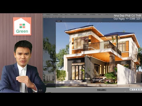 NHÀ ĐẸP 2021 Mẫu Nhà chữ L 2 Tầng Mái Nhật Thiết Kế Hiện Đại Tại Uông Bí Quảng Ninh