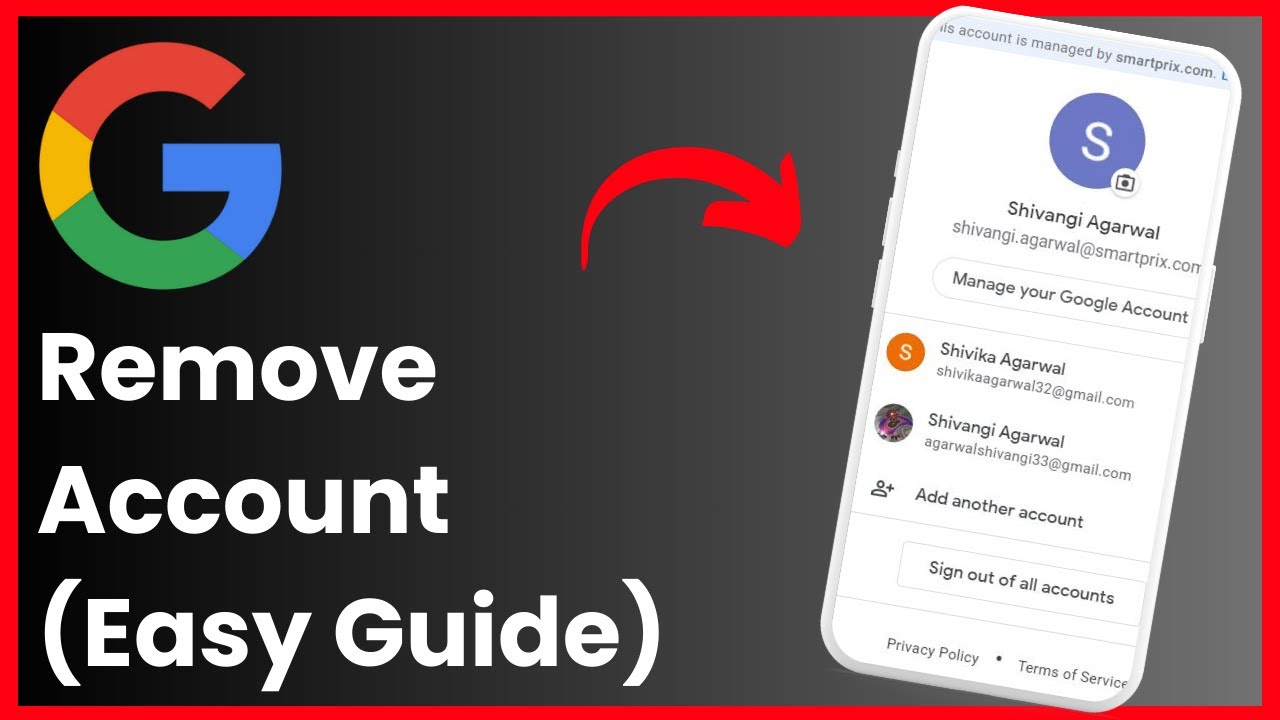 How To Remove Google Account ! How To Remove Google Account !