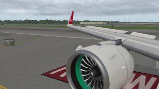 Turkish Airlines Toliss A321 Ltfm İstanbul New Airport Landing X Plane 11