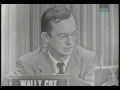 Whats my line? - Wally Cox