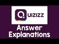 Quizizz Answer Explanations [Quizizz Features 2020]