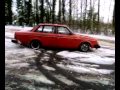 volvo 244 snow drift