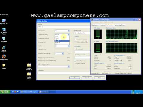 How To: Archive and Compress files with 7zip