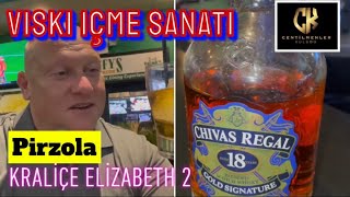 Viski içme sanatı Chivas Regal 18, Pirzola, Miami, Kraliçe Elizabeth 2 by Albert