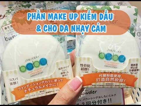 💟Review💟 Phấn rôm nén SHISEIDO 👈#👉 PHẤN PHỦ KIỀM DẦU DÙNG ĐƯỢC CHO CẢ DA NHẠY CẢM👌 096.7869.460
