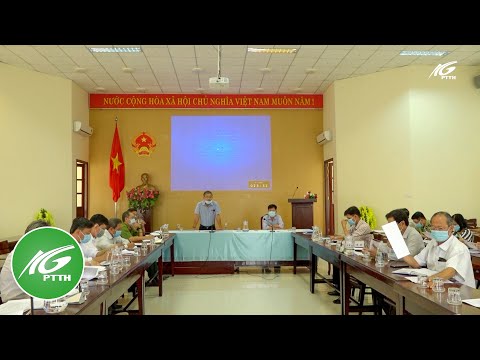 Huyện Châu Thành - Kiên Giang họp chỉ đạo công tác phòng chống dịch bệnh | THKG