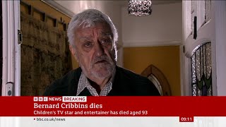 Bernard Cribbins Dies - Bbc Breaking News 28 July 2022