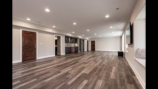 A Recent Basement Remodel in Spring Grove IL by KLM Kitchens Baths Floors