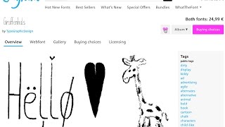 Typeface Giraffenhals Font Sample Opentype Features By Typo Graphic Design Myfonts