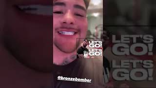 This F Fat Kid Is About To Humble Your A - Andy Ruiz Fires Back At Deontay Wilder
