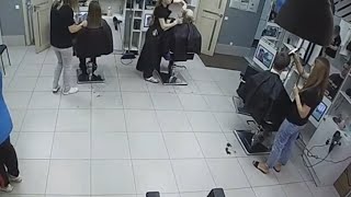 Webcam Boy Came For Cool Buzzcut Into Mixed Hairdresser Salon By Barberette