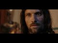 Aragorn receives Anduril, forged from the shards of Narsil