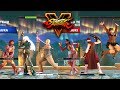 Street Fighter V AE Falke/Kolin/Laura vs Juri/Ibuki/Sakura PC Mod