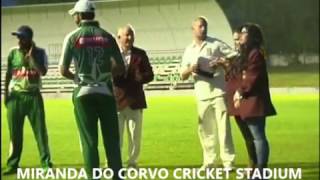 TRI-NATIONS CRICKET CUP. Trophy Ceremony in Portugal (May 2016)
