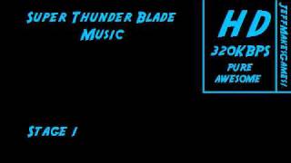 Super Thunder Blade Music - Stage 1