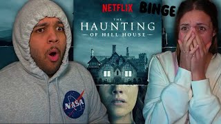 We Binge Watched The Haunting Of Hill House First Time Watching Tv Reaction