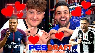 EN SEVDİĞİMİZ FUTBOLCULAR CHALLENGE ! PES DRAFT EMJAN ! PES 2020 !