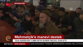 Hacı Bayram Camisinde Na Katılan Mehmetçik Için 5 Bin Fetih Suresi Okundu